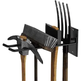 Product image of Garden Tool Wall-Mounted Storage Rack, Shovel and Broom Holder
