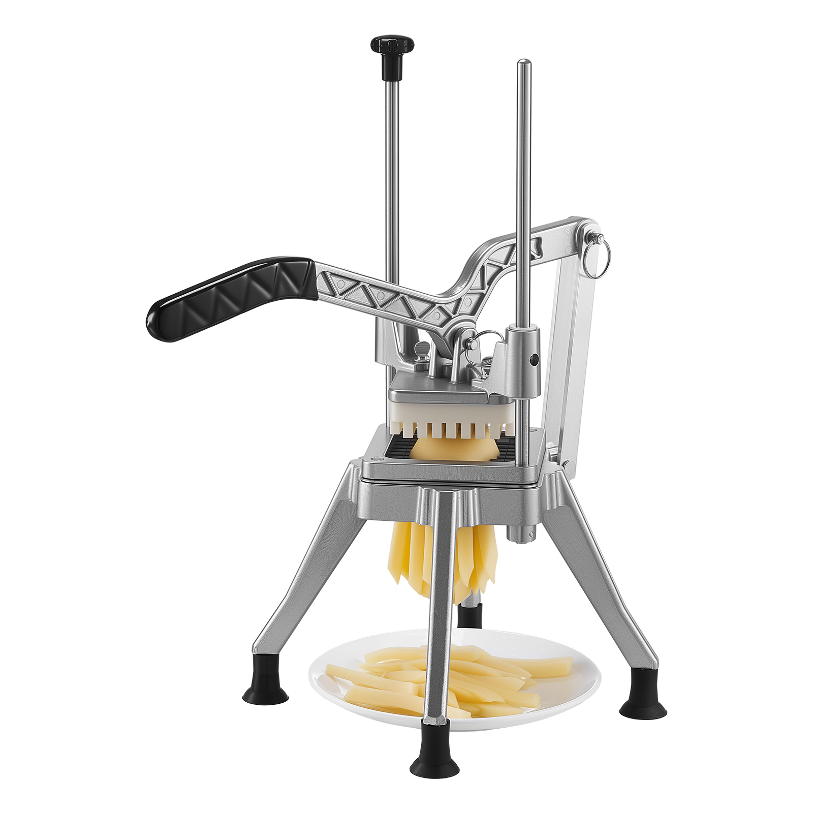 Main product image of 1/4" Blade Commercial French Fry Cutter, Lever-Action Vegetable Dicer