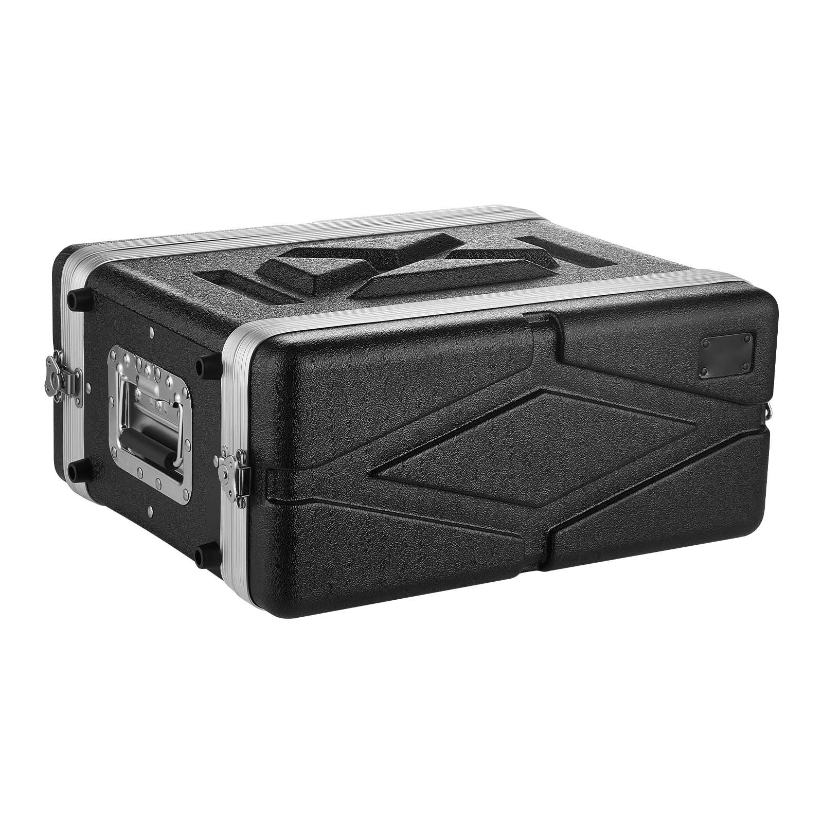 Main product image of 4U Shallow Rack Case, 14 In Depth, 11.4 In Internal, ABS, Detachable Covers