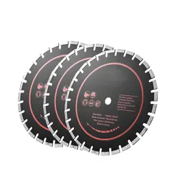 Product image of 9 Inch Diamond Concrete Saw Blade Set, 3-Pack, 7/8 Inch Arbor