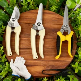 Product image of 3-Piece Yellow Pruning Shears Set with Non-Stick Blades