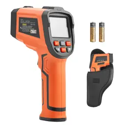 Product image of Infrared Thermometer, -22℉ to 2912℉, Dual-Mode, K-Type, Dual Laser