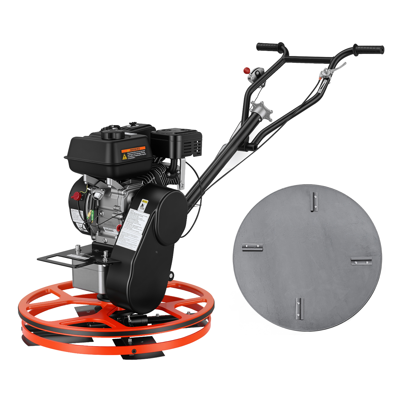 Main product image of 24 Inch Gas Walk-Behind Power Trowel, 5.5HP, 4 Blades