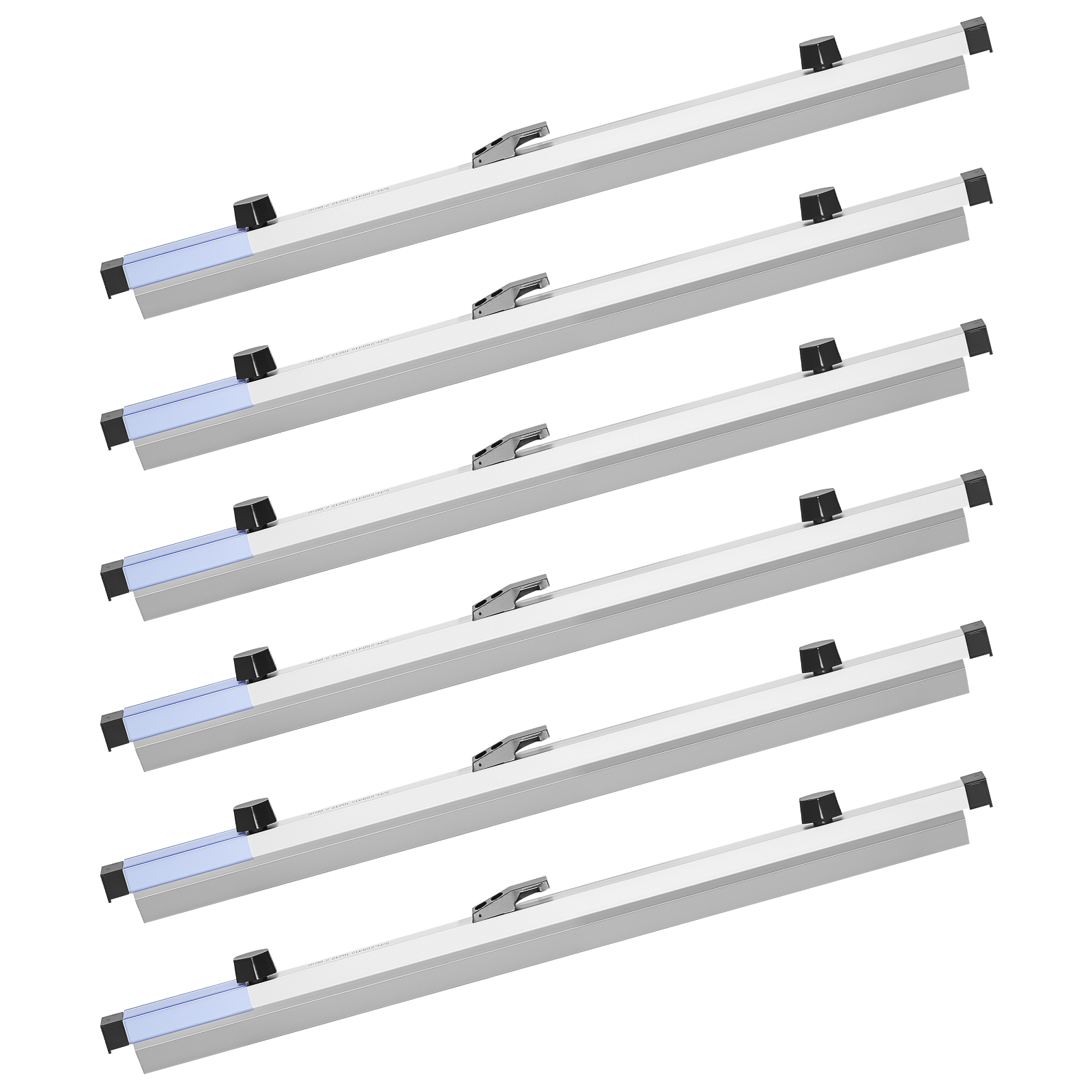 Main product image of 24 Inch Aluminum Blueprint Clamps for Document Storage, 6-Pack