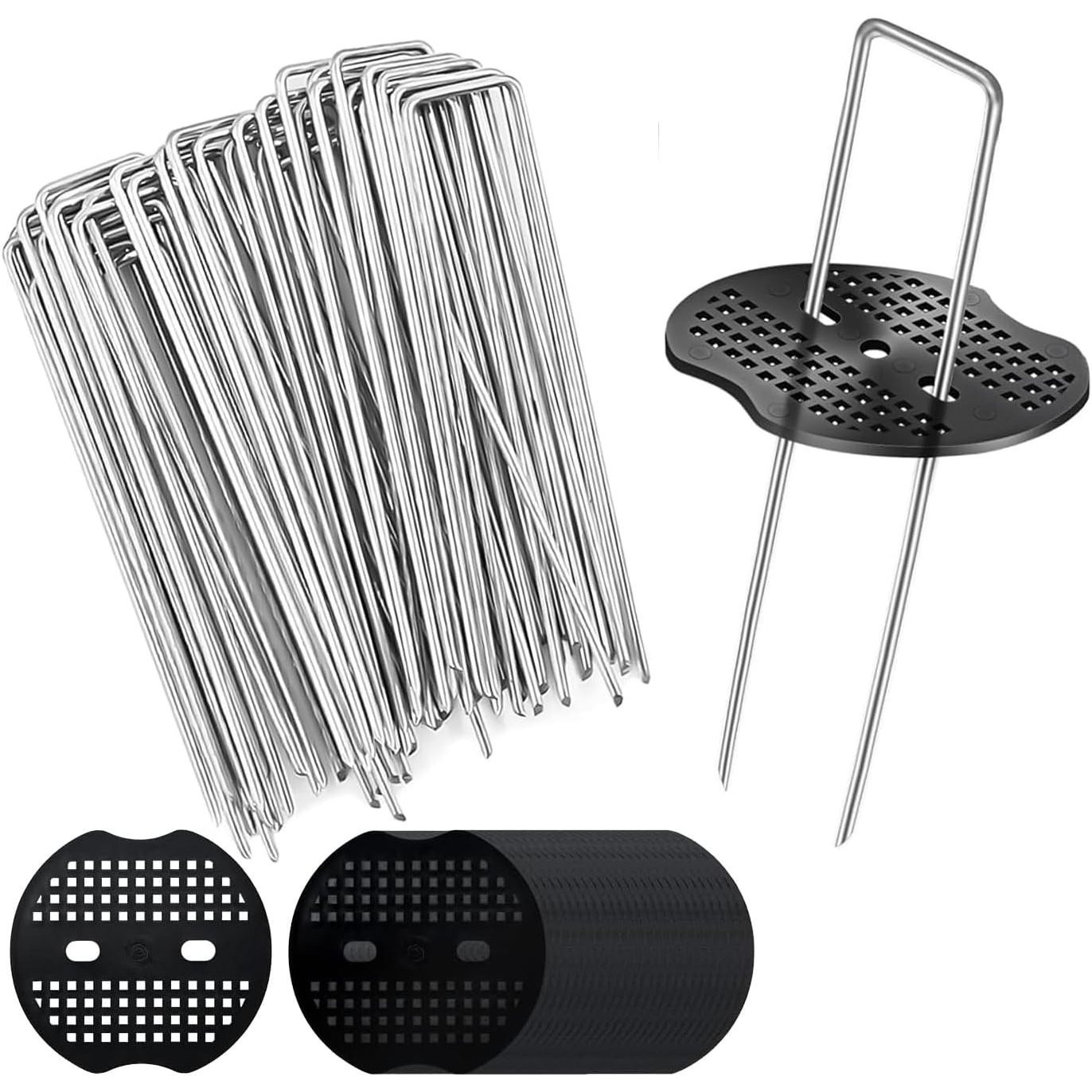 Main product image of 80-Piece Steel Grounding Spikes and Washers Set