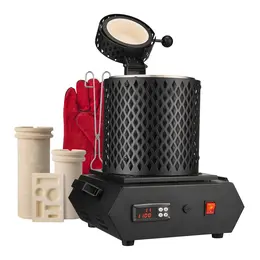 Product image of PID Electric Melting Furnace, 1350W, 2102°F, with 1kg & 3kg Crucibles