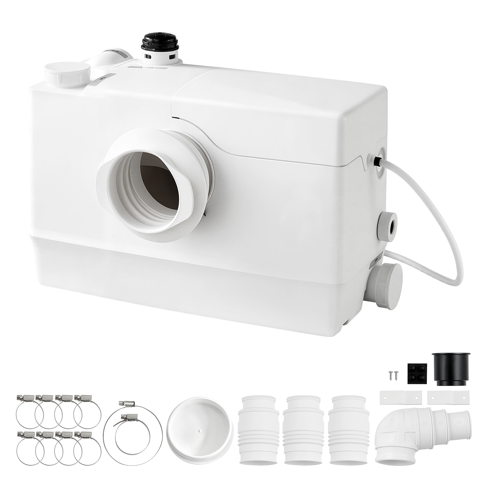 Main product image of Macerator Pump, 800W, 12000L/h, 32.8 ft Head, 4 Inlets, PCB Control
