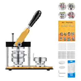 Product image of 2.25" / 58mm Button Maker Machine, Steel Mold, 100 Parts, Cutter