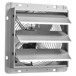 Product image of 10 Inch Wall Mounted Shutter Exhaust Fan, 874 CFM, AC Motor