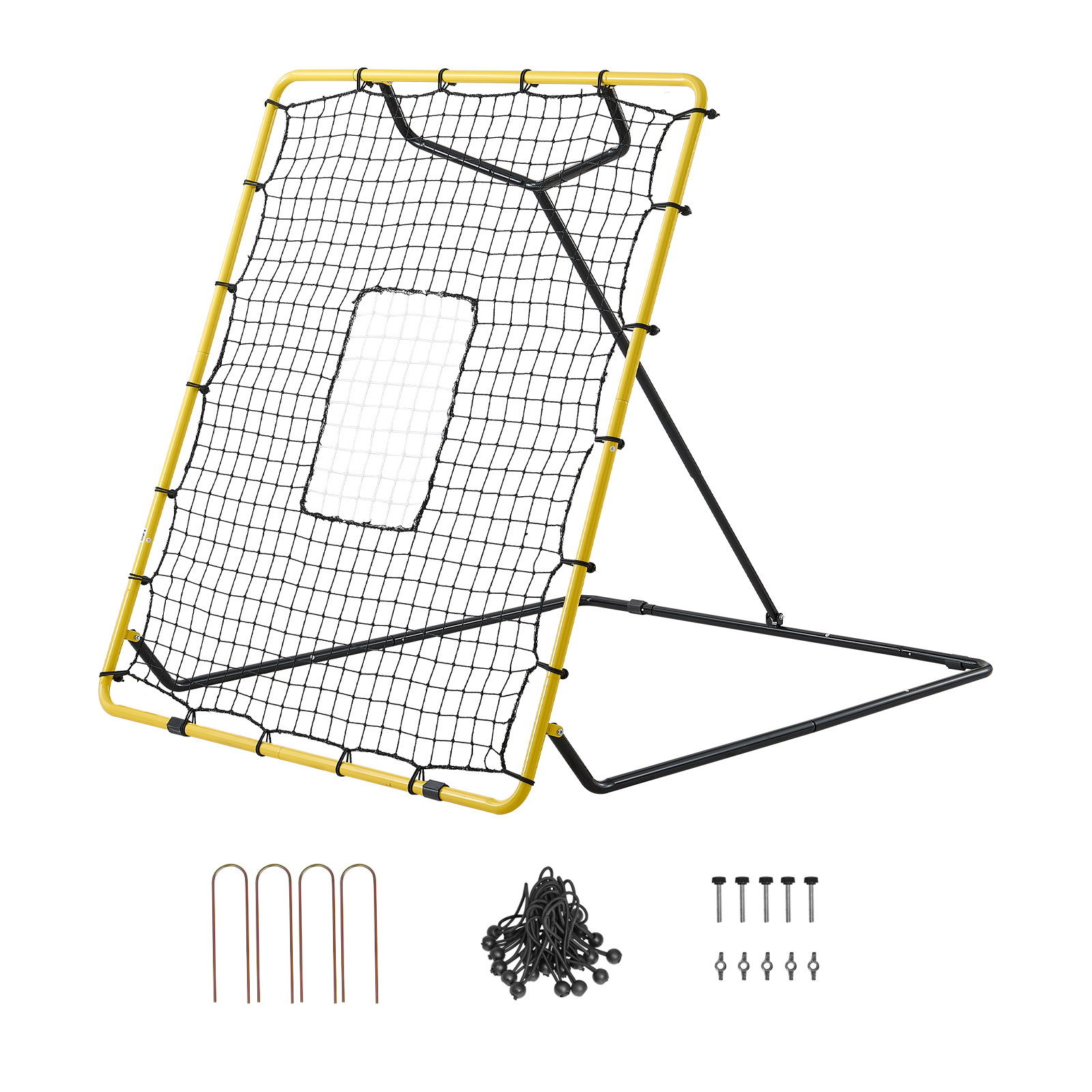 Main product image of Baseball Softball Rebounder Net, 4x4.5 ft, 4 Angles, Strike Zone