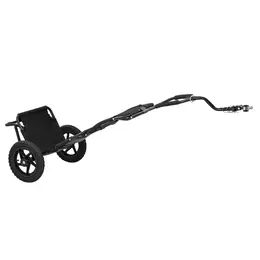Product image of Bike Cargo Trailer, 60 Lbs, 3-in-1, 12-inch Wheels, Foldable Carbon Steel Frame