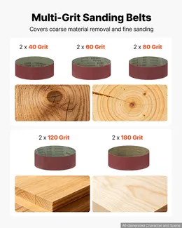 Product image of 20V Max Cordless Belt Sander, 3x18 inch, 6 Variable Speeds