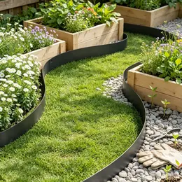 Product image of 5-Pack Landscape Edging, 39 inch x 5 inch