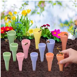 Product image of 10-Piece Bee and Insect Waterer Set for Gardens