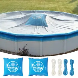 Product image of Pool Float Set, Two Square Inflatable Floats with Rope