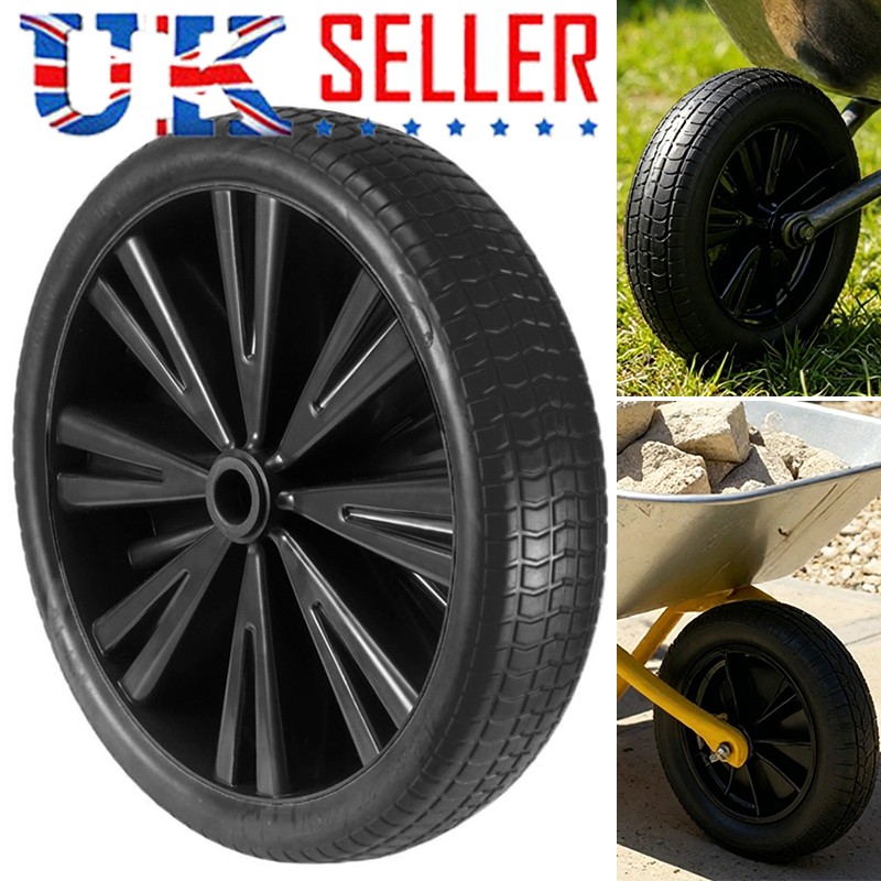 Main product image of 14 Inch Black Puncture Proof Wheelbarrow Wheel
