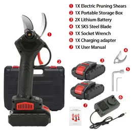 Product image of Cordless Electric Branch Pruner Kit with Two Batteries