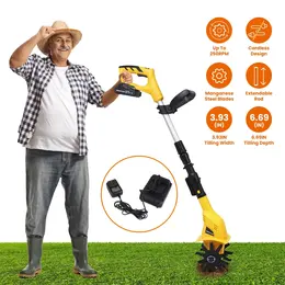 Product image of 20V Cordless Tiller Cultivator, 250 RPM