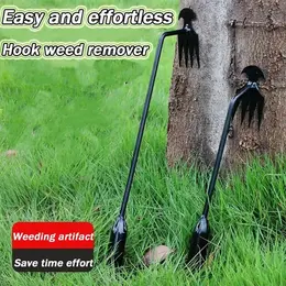 Product image of 50CM Manual Garden Weed Puller Tool, Iron, Black