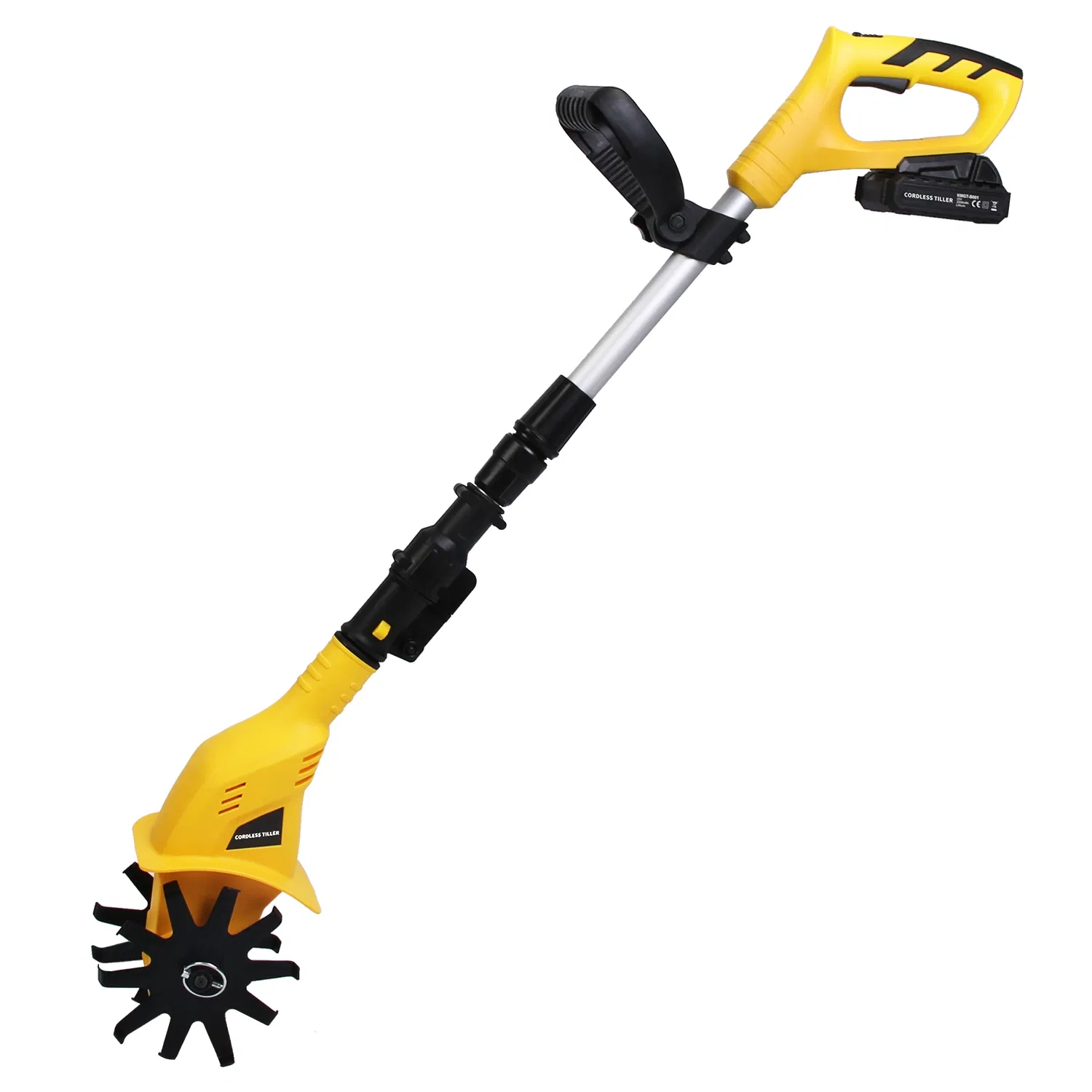 Main product image of 20V Cordless Electric Garden Tiller Cultivator, 3.93in W, 6.69in D, 250 RPM