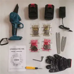 Product image of 6-inch Cordless Electric Chainsaw, Rechargeable Wood Cutter