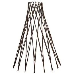 Product image of Willow Round Teepee Trellis, 60 In H x 15 In W, Natural Wood