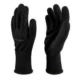 Product image of Black NGG Foam Nitrile Coated Seamless Knit Gloves, Micro Matte Anti-Slip Palm, 6 Pairs