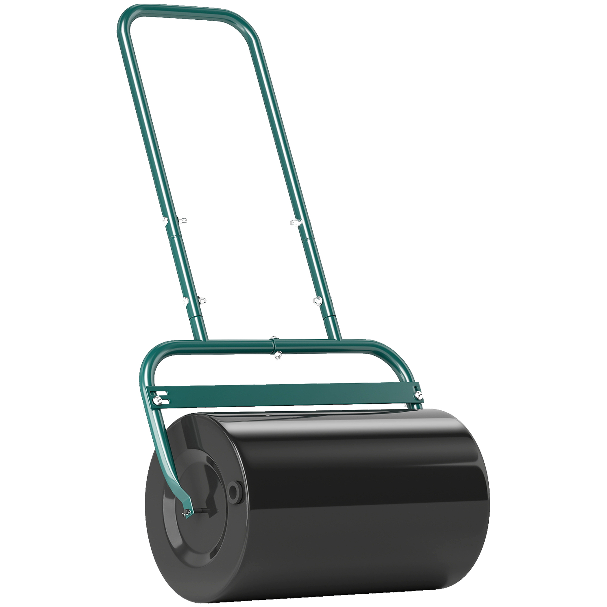 Main product image of 38L Fillable Steel Lawn Roller, Dark Green