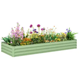 Product image of Metal Raised Garden Bed Planter Box, Outdoor Gardening