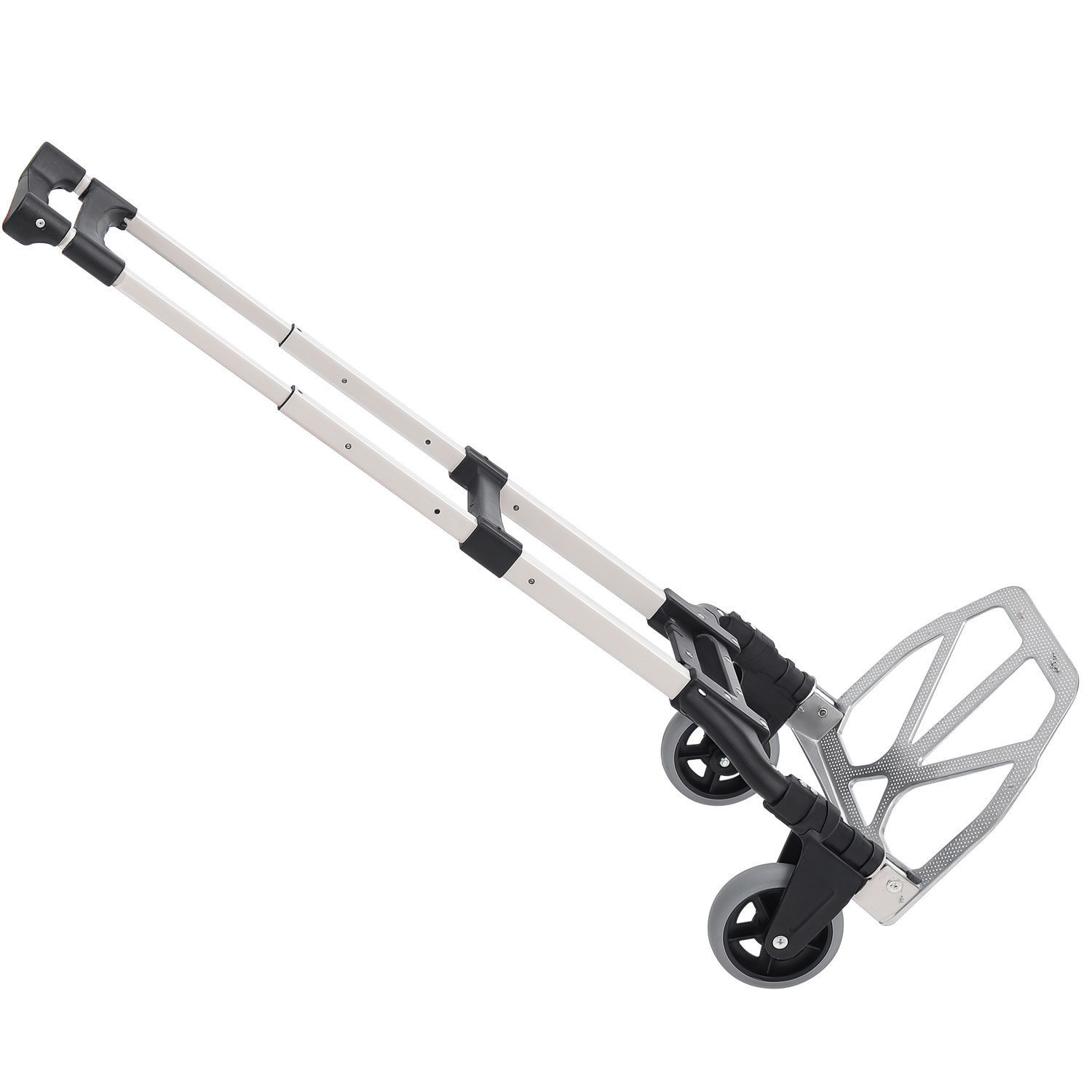 Main product image of Aluminum Folding Hand Truck, Telescoping Handle, 70kg Capacity