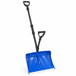 Product image of 18 inch Snow Shovel, Poly Blade, Spring-Assisted Handle