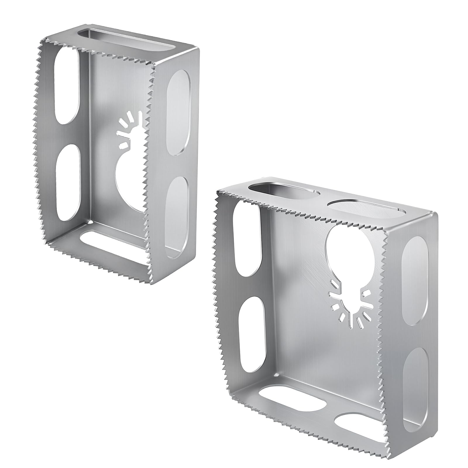 Main product image of 2-Piece Square Slot Cutter for Milwaukee M18 Multi-Tool, Drywall Outlet Boxes