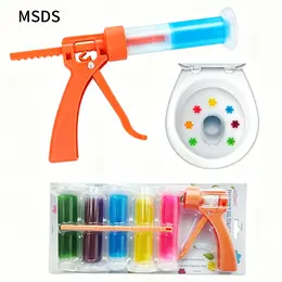Product image of Toilet Bowl Cleaner Gel Stamp, Automatic, Natural Fragrance, Disposable