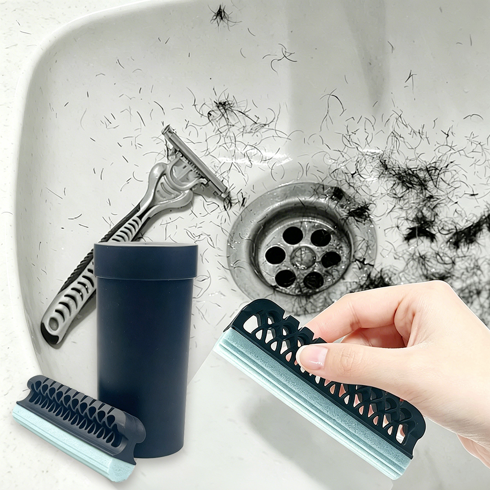 Main product image of Beard Hair Sink Cleaning Brush Sponge for Grooming Cleanup