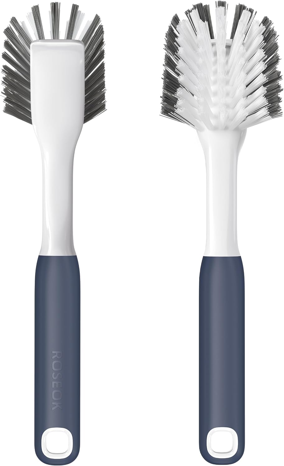 Main product image of Nylon Bristle Dish Brush with Built-In Scraper