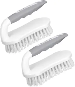 Product image of Heavy Duty Stiff Bristle Scrub Brushes, 2-Pack