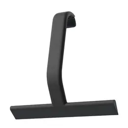 Product image of 10 Inch Black Shower Squeegee with Integrated Hook