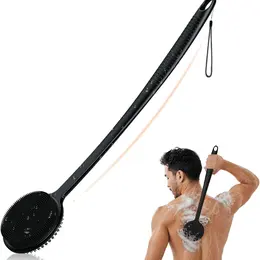 Product image of Silicone Back Scrubber, Long Handle, Double-Sided