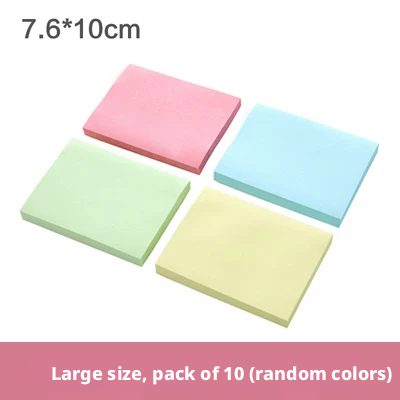 Main product image of Self-Adhesive Note Paper, 100 Blue Sheets per Book