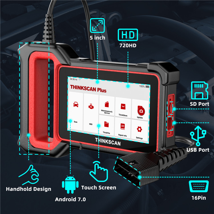 Main product image of Automotive Diagnostic Scanner for ABS, SRS, ECM Systems