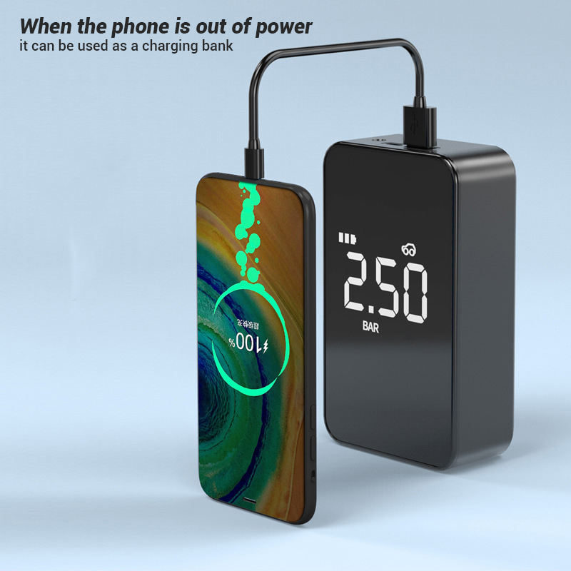Main product image of Wireless Portable Vehicle Tire Inflator Pump