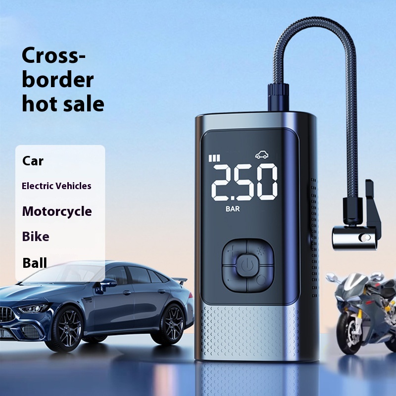 Main product image of Automotive Cordless Tire Inflator, Vehicle-Mounted