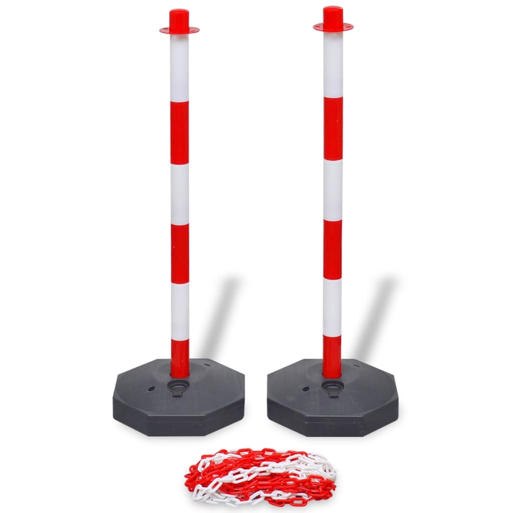 Main product image of Traffic Control Post Set with 10 m Barrier Chain