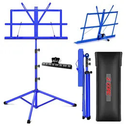 Product image of 5Core Adjustable Folding Tripod Music Stand for Sheet Music
