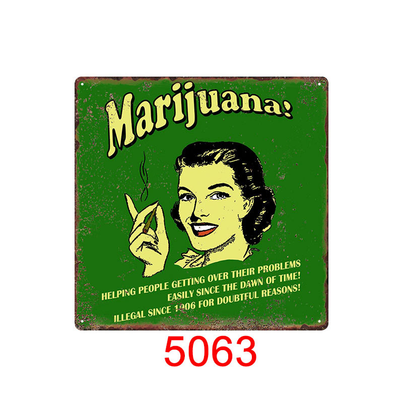 Main product image of Metal Tin Wall Sign for Bar and Home Decor