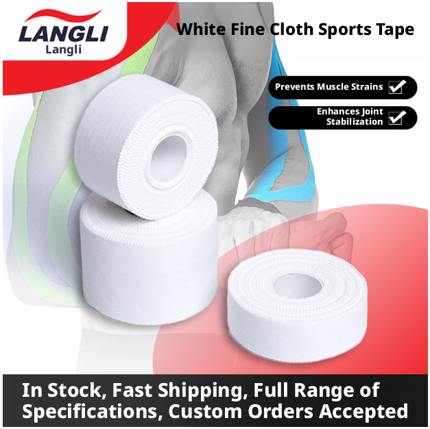 Main product image of White Athletic Adhesive Tape, 5cm x 9.1m Roll