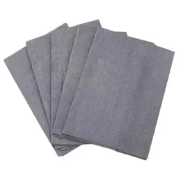 Product image of Glass Cleaning Rag, Gray, 20 x 25 Inches, 1 Piece