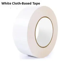 Product image of White Cloth Tape, 48mm Width by 20m Length Roll