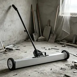 Product image of 36-Inch Magnetic Sweeper with Wheels, 55 lbs Capacity